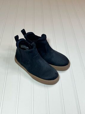 Wonder Nation Boys Size 12 Navy Ankle Zip Sneakers NWT